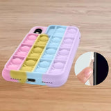 Etui Antystresowe Bubble Pop It - iPhone X / XS