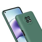 Etui Silikonowe - Liquid Silicone - Xiaomi Redmi Note 9T - Ciemny Zielony