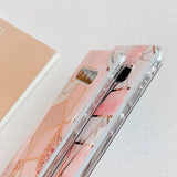 Etui Marble Gold Case - Samsung Galaxy S10 - Klasyczny