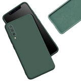 Etui Silikonowe - Liquid Silicone - Xiaomi Mi 9 - Ciemny Zielony