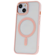 Etui Clear Case Magsafe Do Apple iPhone 12 Różowy