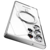 Etui Silikonowe Magsafe Camera Protect do Samsung Galaxy S23 Ultra  - Srebrny