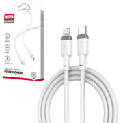 Kabel USB-C Do Lightning Do Apple iPhone iPad 20W 1M