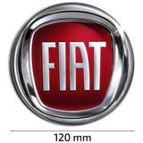 Emblemat znaczek logo Fiat na przód/tył 120mm do Bravo Ducato Panda Doblo