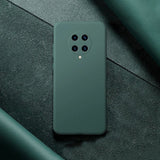 Etui Silikonowe - Liquid Silicone - Xiaomi POCO F2 Pro - Ciemny Zielony