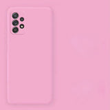 Etui Silikonowe Candy Kolor - Samsung Galaxy A32 5G - Różowy