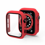 Etui 360 Case + Szkło do Apple Watch - 44 mm - Czerwony