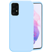 Etui Silikonowe Candy Kolor - Samsung Galaxy A52 4G / A52 5G - Jasno-Niebieski