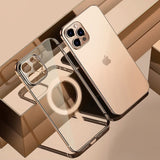 Etui Silikonowe do MagSafe - iPhone 14 Pro Max - Złoty