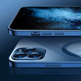 Etui Silikonowe do MagSafe - iPhone 13 Pro - Niebieski