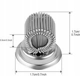 Uchwyt Magnetyczny na Długopis, Marker, Nożyczki - Srebrny - 10szt.