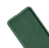 Etui Silikonowe - Liquid Silicone - Samsung Galaxy A42 - Ciemny Zielony