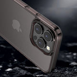Wzmacniane Etui Hard Case - iPhone 13 Pro - Szary