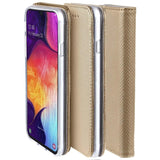 Etui Flip Cover - Magnetyczne Etui Książkowe - Samsung Galaxy S20 FE - Złoty