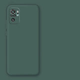 Etui Silikonowe - Liquid Silicone - Xiaomi Redmi Note 10 Pro / 10 Pro Max - Ciemny Zielony