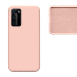 Etui Silikonowe - Liquid Silicone - Huawei P40 Pro - Różowy