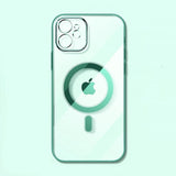 Etui Silikonowe do MagSafe - iPhone 12 Pro - Zielony