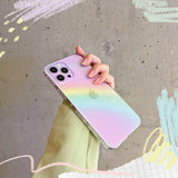 Etui Rainbow Silicone - iPhone XR