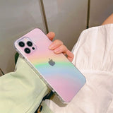 Etui Rainbow Silicone - iPhone 12 Pro Max