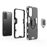 Etui Pancerne 3w1 Holder Ring Case - Xiaomi POCO M4 Pro 5G