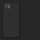 Etui Silikonowe - Liquid Silicone - Xiaomi Redmi Note 10 Pro / 10 Pro Max - Czarny
