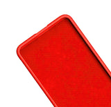 Etui Silikonowe - Liquid Silicone - iPhone 12 Mini - Czerwony