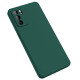 Etui Silikonowe - Liquid Silicone - Oppo Reno 6 - Ciemny Zielony