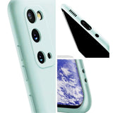 Etui Silikonowe - Liquid Silicone - Samsung Galaxy S21 - Miętowy