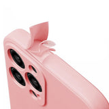 Etui Silikonowe - Liquid Silicone - iPhone 12 Pro Max - Różowy