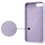 Etui Silikonowe - Liquid Silicone - iPhone 12 Mini - Lawendowy