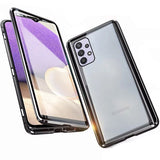 Etui Magnetyczne Dual Magneto - Samsung Galaxy A32 4G - Czarny