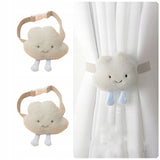 Upięcie Do Zasłon, Firan dla Dzieci 2szt. - Chmurka v3