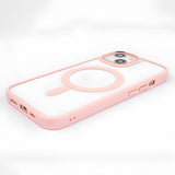 Etui Clear Case Magsafe Do Apple iPhone 14 Różowy