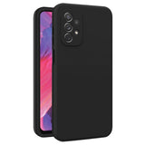 Etui Silikonowe - Liquid Silicone - Samsung Galaxy A13 4G - Czarny