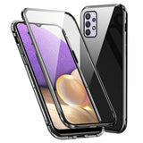 Etui Magnetyczne Dual Magneto - Samsung Galaxy A32 5G - Czarny