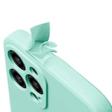 Etui Silikonowe - Liquid Silicone - iPhone 14 Plus - Miętowy