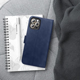 Etui Magnetyczne Flip Cover - Iphone 12 Pro - Granatowy