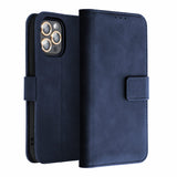 Etui Magnetyczne Flip Cover - Iphone 12 - Granatowy