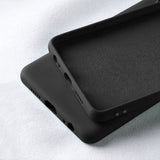 Etui Silikonowe - Liquid Silicone - iPhone 12 Pro - Czarny