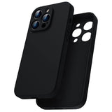 Etui Silikonowe - Liquid Silicone - iPhone 14 Pro Max - Czarny