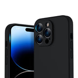 Etui Silikonowe - Liquid Silicone - iPhone 14 Pro Max - Czarny