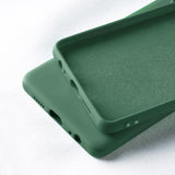 Etui Silikonowe - Liquid Silicone - Huawei P40 Pro - Ciemny Zielony