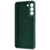 Etui Silikonowe - Liquid Silicone - Samsung Galaxy S21 - Ciemny Zielony