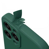 Etui Silikonowe - Liquid Silicone - Samsung Galaxy S21 - Ciemny Zielony