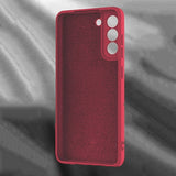 Etui Silikonowe - Liquid Silicone - Samsung Galaxy S21 Fe - Czerwony