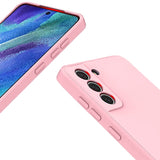 Etui Silikonowe - Liquid Silicone - Samsung Galaxy S21 FE - Różowy