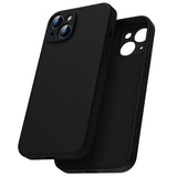 Etui Silikonowe - Liquid Silicone - iPhone 14 Plus - Czarny