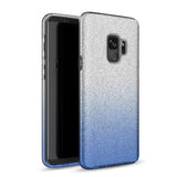 Etui Brokatowe Glitter Case - Samsung Galaxy S9 - Niebieski