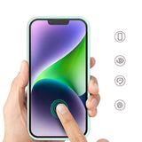 Etui Silikonowe - Liquid Silicone - iPhone 14 Plus - Miętowy