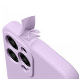 Etui Silikonowe - Liquid Silicone - iPhone X / XS - Lawendowy